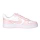 NIKE COURT BOROUGH LOW 2-GS女大童運動休閒鞋 DQ0492-100 白粉紅 product thumbnail 2