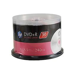 HP 8X DVD+R Double Layer 50片