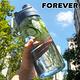 日本FOREVER 可提式大容量攜帶運動水壺1500ml-藍色(買一送一) product thumbnail 5