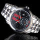 MINI Swiss Watches Cooper復古賽車機械錶(MINI-102E)-紅 product thumbnail 3