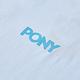 【PONY】滑板小人短袖T恤上衣 中性款-藍 product thumbnail 4