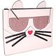 KARL LAGERFELD Choupette 貓咪造型萬用扁包(粉色) product thumbnail 3