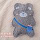 【荷生活】熊熊背包包毛絨熱水袋 PVC注水式隨身攜帶暖手寶-4入 product thumbnail 4