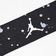 Nike 頭帶 Jordan Headband 黑 白 喬丹 吸濕 快乾 綁帶 頭巾 點點 潑墨 J100757802-6OS product thumbnail 5