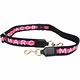 MARC JACOBS Webbing Strap 窄版撞色字母織紋背帶(黑桃色) product thumbnail 2