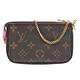 LV M82841經典Mini Pochette Accessoires Monogram帆布吉祥物揚帆出海圖騰肩背小包 product thumbnail 3