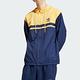 Adidas Windbreaker 男款 藍黃色 百搭 舒適 連帽 拉鍊 運動 休閒 外套 IU0202 product thumbnail 2