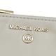 MICHAEL KORS Jet Set Charm 金屬LOGO 尼龍鑰匙圈零錢包(米/黑) product thumbnail 5