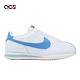 Nike 休閒鞋 Wmns Cortez 女鞋 白 藍 皮革 緩衝 經典 阿甘鞋 DN1791-102 product thumbnail 6