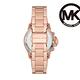 Michael Kors Everest 永恆焦點個性女錶 玫瑰金不鏽鋼鍊帶 36MM MK7213 product thumbnail 4