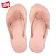 FitFlop IQUSHION FLOWER FLIP-FLOPS 花飾輕量人體工學戲水夾腳涼鞋-女(灰粉) product thumbnail 4