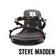 STEVE MADDEN-ISME 前衛搖滾鉚釘粗跟涼拖鞋-黑色 product thumbnail 4