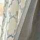 【伊美居】藍菱刺繡雙層半腰窗簾 270x165cm product thumbnail 3