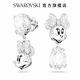 SWAROVSKI 施華洛世奇  Disney Minnie Mouse 水滴形耳環 非對稱設計, 白色, 鍍白金色 product thumbnail 4