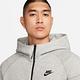 NIKE 外套 男款 運動連帽外套 AS M NK TCH FLC FZ WR HOODIE 灰 FB7922-063 product thumbnail 3