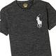 Polo Ralph Lauren 經典刺繡大馬素面短袖T恤-麻花黑色 product thumbnail 2