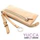 YUCCA - 俐落多彩手挽式長夾-杏色10790005009 product thumbnail 5