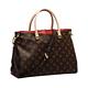 LV M41175 Monogram Pallas拼接皮革手提/肩背包(櫻桃紅) product thumbnail 3