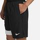 Nike 短褲 Challenger Shorts 男款 黑 白 吸汗 無內襯 抽繩 跑步 運動短褲 FB8555-010 product thumbnail 7