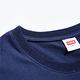 EDWIN 露營系列 背後營地BOX LOGO印花短袖T恤-女-丈青色 product thumbnail 8