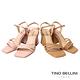 TINO BELLINI 巴西進口全真皮簡約線條高跟涼鞋FSMV007(裸棕) product thumbnail 5