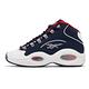 Reebok 籃球鞋 Question Mid 運動 男鞋 美國隊配色 艾佛森 避震 包覆 球鞋 藍 紅 H01281 product thumbnail 2