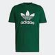 Adidas Trefoil T-Shirt IA4819 男 短袖 上衣 T恤 運動 經典 三葉草 休閒 穿搭 綠 product thumbnail 4