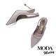 高跟鞋 MODA MODAY 優雅質感晶鑽羊皮後繫帶尖頭美型高跟鞋－紫 product thumbnail 5