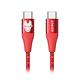 [漫威授權] ANKER A9549 USB-C to USB-C 傳輸充電線 1.8M 鋼鐵人紅 product thumbnail 4