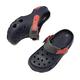 Crocs 洞洞鞋 Classic All-Terrain Clog K 童鞋 深藍 紅 布希鞋 涼拖鞋 卡駱馳 207458410 product thumbnail 8