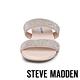 STEVE MADDEN-TILLIE 輕奢點綴水鑽平底拖鞋-銀色 product thumbnail 5