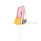 MARC JACOBS GINGER CROSS BODY 菱格長夾/鍊帶包(灰藍色) product thumbnail 5