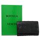 BOTTEGA VENETA 編織造型小牛皮六孔鑰匙包(黑/藍) product thumbnail 7