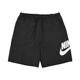 Nike 短褲 Club Shorts 男款 黑 白 梭織 抽繩 棉褲 FN3304-010 product thumbnail 2