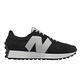 New Balance 休閒鞋 327 男鞋 黑 銀 復古 大N IU 李知恩 N字鞋 NB 紐巴倫 MS327MM1D product thumbnail 6