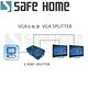 SAFEHOME 1對2 VGA 電腦螢幕視訊分配器 350MHz 傳輸可達 45公尺 SVP102-350-A product thumbnail 2