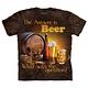 摩達客 美國進口The Mountain 啤酒是答案  純棉環保短袖T恤 product thumbnail 2