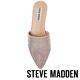 STEVE MADDEN-TRACE-R 麂皮水鑽尖頭低跟穆勒鞋-絨米 product thumbnail 5