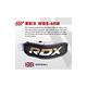 英國RDX 塞勒涅 牛皮革4吋絨面健身腰帶 健力 舉重 重訓腰帶(WBS-4R) product thumbnail 9
