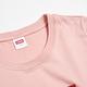 EDWIN 佩斯里紋LOGO短袖T恤-女-淺粉紅 product thumbnail 8