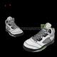Nike 童鞋 Jordan 5 Retro PS 中童 銀灰 綠 反光 喬丹 5代 親子鞋 五代 DQ3735-003 product thumbnail 7