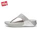 【FitFlop】LULU GLITTER SPLASH WIDE FIT TOE-POST SANDALS 潑墨亮粉夾腳涼鞋-女(銀色) product thumbnail 3