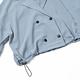 OUWEY歐薇 時尚抽繩寬鬆西裝外套(淺藍色；S-M)3232394707 product thumbnail 4