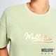Mollifix 瑪莉菲絲 活力LOGO圓領短袖T恤 (酪梨綠)、瑜珈服、背心、T恤 product thumbnail 6