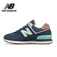 【New Balance】 復古鞋_女性_深藍_WL574BCM-B楦 product thumbnail 3