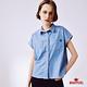 BRAPPERS 女款 彈性短袖襯衫-淺藍 product thumbnail 3