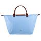 Longchamp Le Pliage 短把摺疊水餃包 (中/灰藍) product thumbnail 5