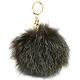 Michael Kors Fur Pom Pom 毛球吊飾/鑰匙圈(墨綠) product thumbnail 2