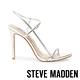STEVE MADDEN-OAKLYN 奢華晶閃亮眼踝繞帶高跟鞋-銀色 product thumbnail 3