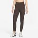 Nike 緊身褲 One High-Rise Leggings 女款 棕 白 高腰 速乾 緊身褲 瑜珈 健身 DM7279-237 product thumbnail 4